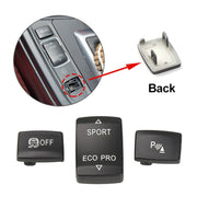 Per BMW Serie 3 Guida a Sinistra Auto Controllo Centrale Pulsante Radar Multifunzione 6131 9252 912, Radar Button (Black), Radar Button (Red)