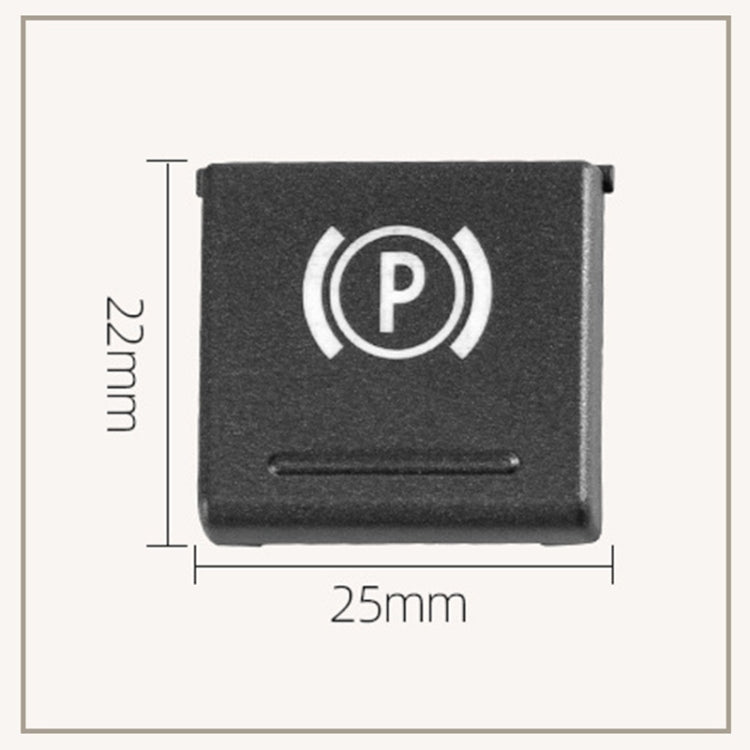 Per BMW Serie 7 Copertura interruttore di parcheggio automatico Freno a mano Tasto P 6131 6949 933-1, For BMW 7 Series