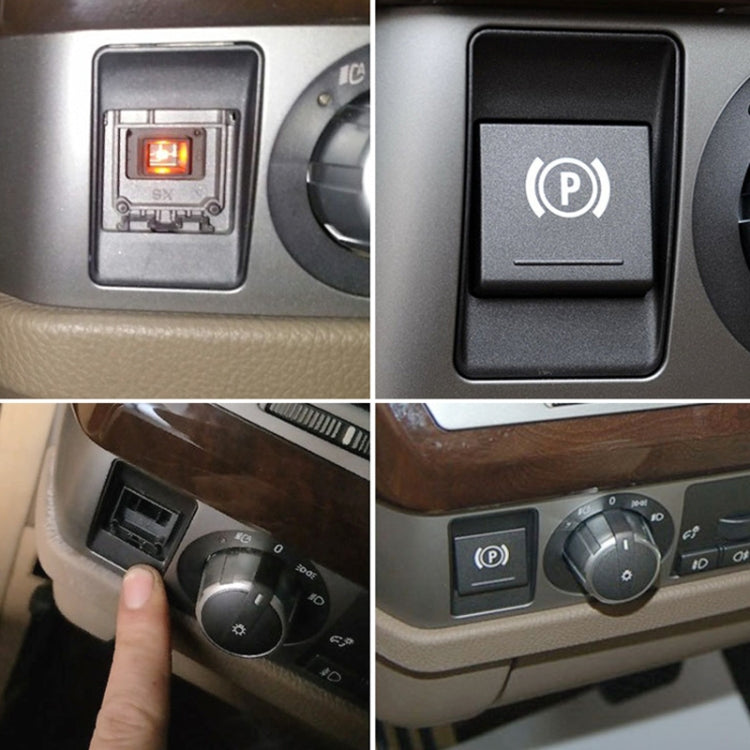 Per BMW Serie 7 Copertura interruttore di parcheggio automatico Freno a mano Tasto P 6131 6949 933-1, For BMW 7 Series
