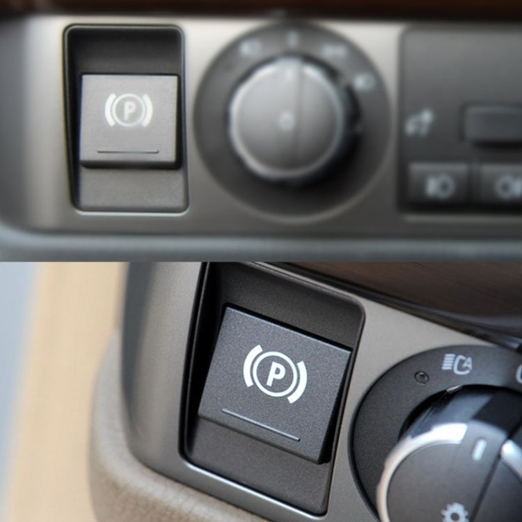 Per BMW Serie 7 Copertura interruttore di parcheggio automatico Freno a mano Tasto P 6131 6949 933-1, For BMW 7 Series