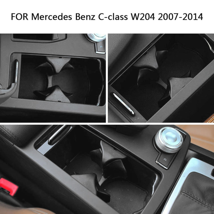 Per Mercedes-Benz W204 / W212 2008-2015 Portabicchieri per auto con guida a sinistra 2046802391, For Mercedes-Benz W204 / W212 2008-2015 (Black), For Mercedes-Benz W204 / W212 2008-2015 (Red)