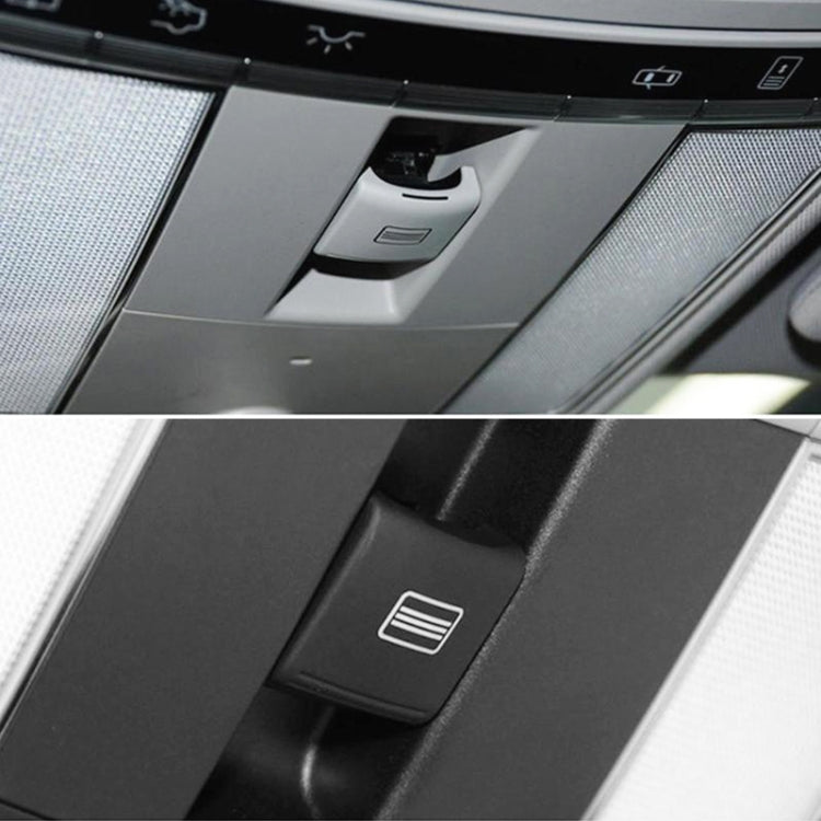 Per Mercedes-Benz W221 2006-2013 Guida a sinistra Auto Tetto apribile Pulsante interruttore Pulsante luce di cortesia, For Mercedes-Benz W221(Black), For Mercedes-Benz W221(Grey), For Mercedes-Benz W221(Beige)
