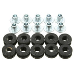 10 in 1 per kit assortimento bulloni occhielli in gomma per moto Kawasaki, Rubber Grommets Bolt