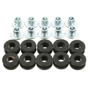 10 in 1 per kit assortimento bulloni occhielli in gomma per moto Kawasaki, Rubber Grommets Bolt