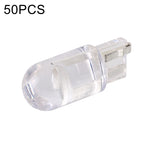 50 pezzi T10 DC24V / 0,36 W / 0,03 A Lampada COB per luci di ingombro per auto, DC24V (Ice Blue Light), DC24V (Blue Light), DC24V (Pink Light), DC24V (Green Light), DC24V (Red Light), DC24V (White Light), DC24V (Yellow Light)