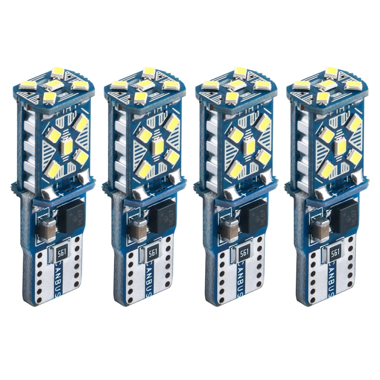 4 luci di ingombro per auto T10 DC12V / 2,52 W / 0,21 A / 900LM con decodifica, 4pcs T10