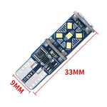 4 luci di ingombro per auto T10 DC12V / 2,52 W / 0,21 A / 900LM con decodifica, 4pcs T10