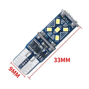 4 luci di ingombro per auto T10 DC12V / 2,52 W / 0,21 A / 900LM con decodifica, 4pcs T10