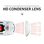 4 pezzi T10 DC12V / 0,84 W / 0,07 A / 150LM Luce di ingombro per auto 5 LED SMD-3030 Perline lampada con lente
