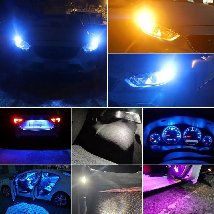 4 pezzi T10 DC12V / 0,84 W / 0,07 A / 150LM Luce di ingombro per auto 5 LED SMD-3030 Perline lampada con lente
