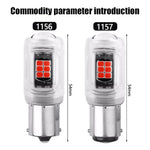 2 pezzi lampadine LED 1156 12V per indicatori auto
