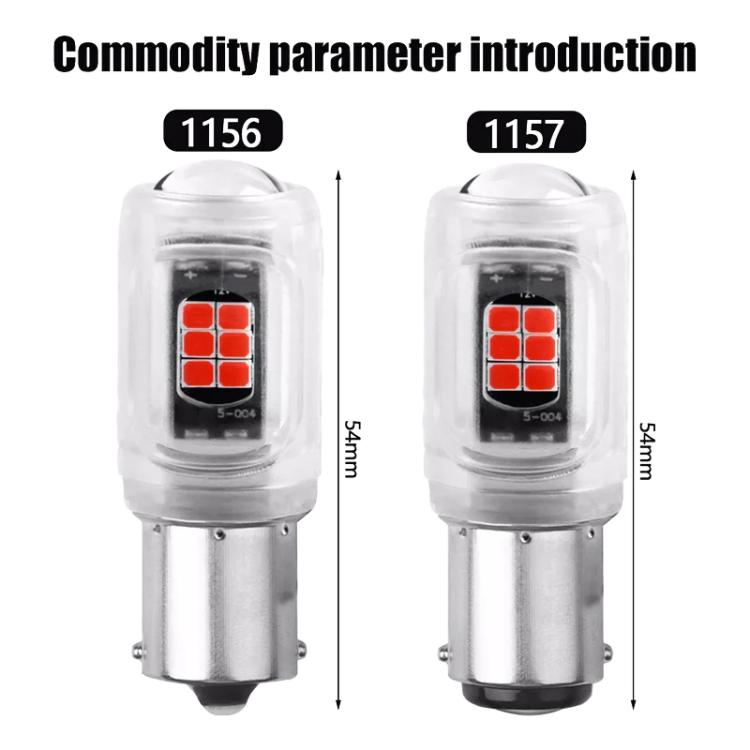2 pezzi lampadine LED 1156 12V per indicatori auto