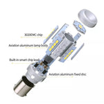 2 pezzi 7440 IC12-28V / 16,68 W / 1,39 A Auto 3020EMC-26 Indicatore di direzione a corrente costante e tensione ampia, 7440 (White Light), 7440 (Yellow Light)