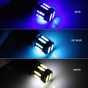 10 pezzi T10 DC12V / 0,96 W / 0,08 A Luce di ingombro per auto 10 LED SMD-7020 Perline lampada