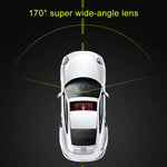 Registratore di guida per auto con visione notturna a infrarossi HD con doppia fotocamera anteriore e interna F9 per auto, Car Front and Inner