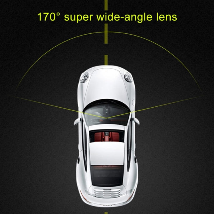 Registratore di guida per auto con visione notturna a infrarossi HD con doppia fotocamera anteriore e interna F9 per auto, Car Front and Inner
