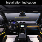 Registratore di guida per auto con visione notturna a infrarossi HD con doppia fotocamera anteriore e interna F9 per auto, Car Front and Inner