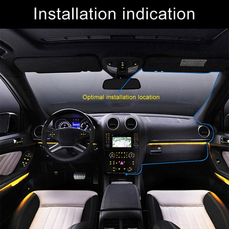 Registratore di guida per auto con visione notturna a infrarossi HD con doppia fotocamera anteriore e interna F9 per auto, Car Front and Inner