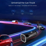 PD + QC3.0 Accendisigari per auto con caricatore rapido quadrato 2 in 1, Car Square Charger