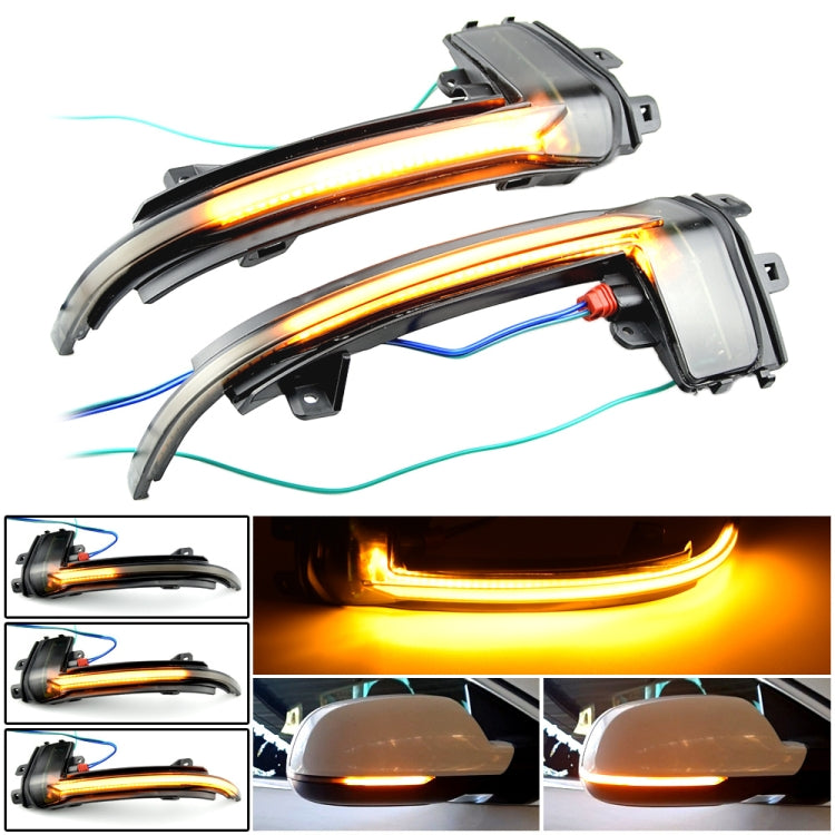 1 paio per Audi A4 B8.5 Car Dynamic LED Indicatori di direzione Specchietto retrovisore Lampeggiatore Acqua Lampeggiante, For Audi A4 B8.5