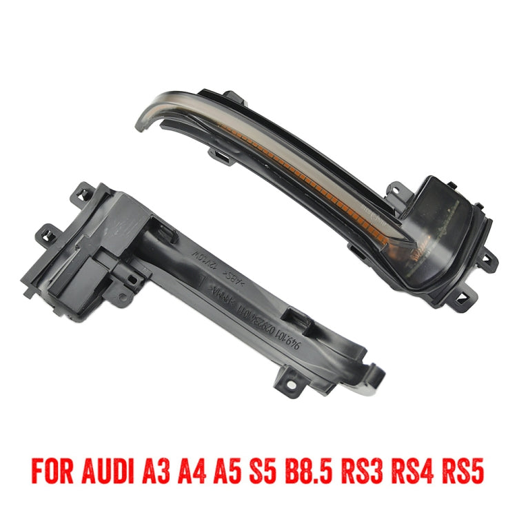 1 paio per Audi A4 B8.5 Car Dynamic LED Indicatori di direzione Specchietto retrovisore Lampeggiatore Acqua Lampeggiante, For Audi A4 B8.5
