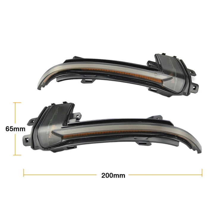1 paio per Audi A4 B8.5 Car Dynamic LED Indicatori di direzione Specchietto retrovisore Lampeggiatore Acqua Lampeggiante, For Audi A4 B8.5