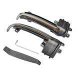 1 paio per Audi A4 B8.5 Car Dynamic LED Indicatori di direzione Specchietto retrovisore Lampeggiatore Acqua Lampeggiante, For Audi A4 B8.5