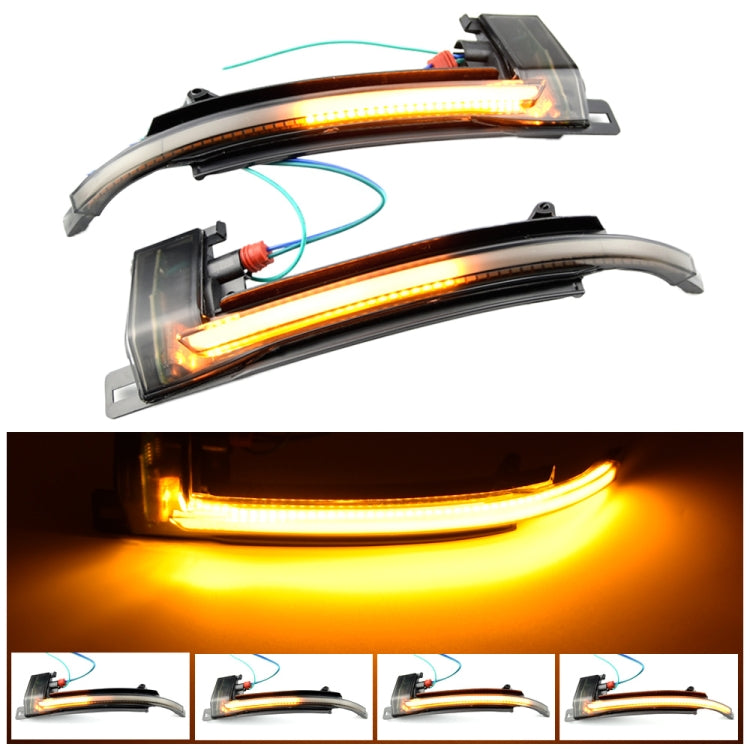 1 paio per Audi A4 B8 Car Dynamic LED Indicatori di direzione Luce specchietto retrovisore Lampeggiatore Acqua Lampeggiatore, For Audi A4 B8
