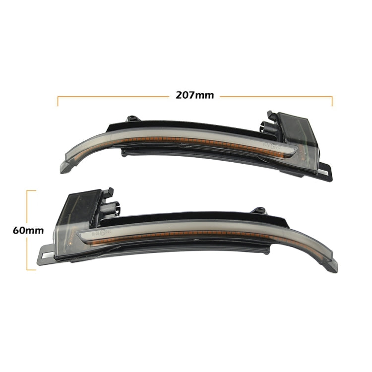 1 paio per Audi A4 B8 Car Dynamic LED Indicatori di direzione Luce specchietto retrovisore Lampeggiatore Acqua Lampeggiatore, For Audi A4 B8