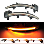 1 Coppia Per Audi TT MK2 2007-2014 Auto Dinamica LED Indicatori di direzione Luce Specchietto retrovisore Lampeggiatore Acqua Lampeggiante, For Audi TT MK2 2007-2014