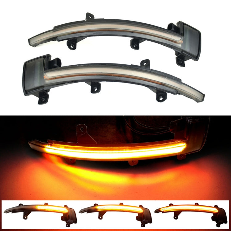 1 Coppia Per Audi TT MK2 2007-2014 Auto Dinamica LED Indicatori di direzione Luce Specchietto retrovisore Lampeggiatore Acqua Lampeggiante, For Audi TT MK2 2007-2014