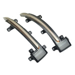 1 Coppia Per Audi TT MK2 2007-2014 Auto Dinamica LED Indicatori di direzione Luce Specchietto retrovisore Lampeggiatore Acqua Lampeggiante, For Audi TT MK2 2007-2014