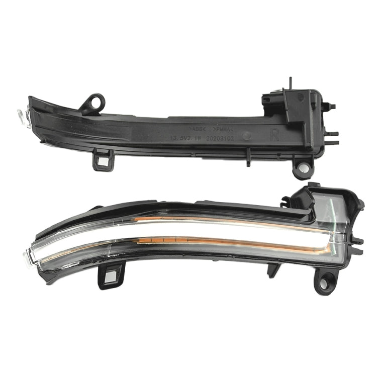 1 paio per BMW Serie 3 F20 Car Dynamic LED Indicatori di direzione Specchietto retrovisore Lampeggiatore Acqua Lampeggiatore, For BMW 3 Series F20 (Transparent), For BMW 3 Series F20 (Transparent Black)