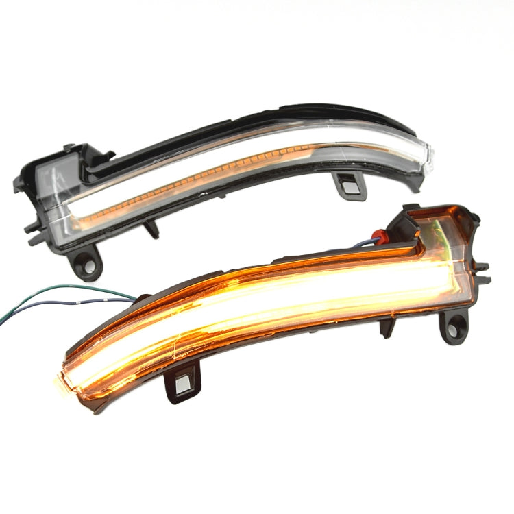 1 paio per BMW Serie 3 F20 Car Dynamic LED Indicatori di direzione Specchietto retrovisore Lampeggiatore Acqua Lampeggiatore, For BMW 3 Series F20 (Transparent), For BMW 3 Series F20 (Transparent Black)
