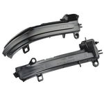 1 paio per BMW Serie 3 F20 Car Dynamic LED Indicatori di direzione Specchietto retrovisore Lampeggiatore Acqua Lampeggiatore, For BMW 3 Series F20 (Blue)