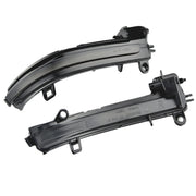 1 paio per BMW Serie 3 F20 Car Dynamic LED Indicatori di direzione Specchietto retrovisore Lampeggiatore Acqua Lampeggiatore, For BMW 3 Series F20 (Blue)