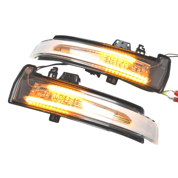 1 coppia Per Mercedes-Benz Classe A W176 2013-2017 Auto Dinamica LED Indicatori di direzione Luce Specchietto retrovisore Lampeggiatore Acqua Lampeggiante, For Mercedes-Benz A Class W176 2013-2017 (Transparent)                                          ...