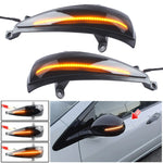 1 coppia Per Honda Civic 2006-2011 Auto Dinamica LED Indicatori di direzione Luce Specchietto retrovisore Lampeggiatore Acqua Lampeggiante, For Honda Civic 2006-2011