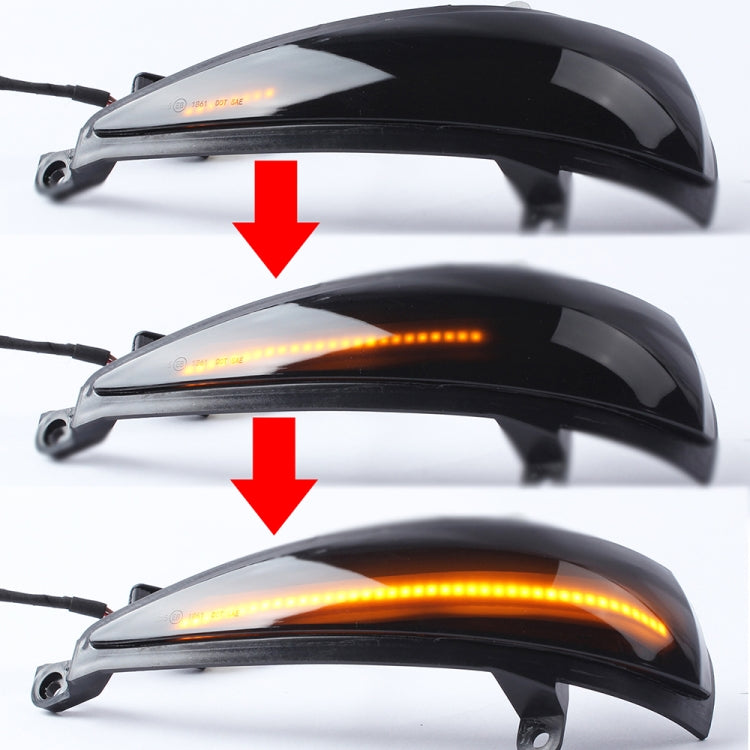 1 coppia Per Honda Civic 2006-2011 Auto Dinamica LED Indicatori di direzione Luce Specchietto retrovisore Lampeggiatore Acqua Lampeggiante, For Honda Civic 2006-2011