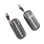 2 pz Per Honda Civic 2001-2015 Auto Dinamica LED Parafango Luce Laterale 34301-S5H-T02, For Honda Civic 2001-2015 (Transparent), For Honda Civic 2001-2015 (Transparent Black)