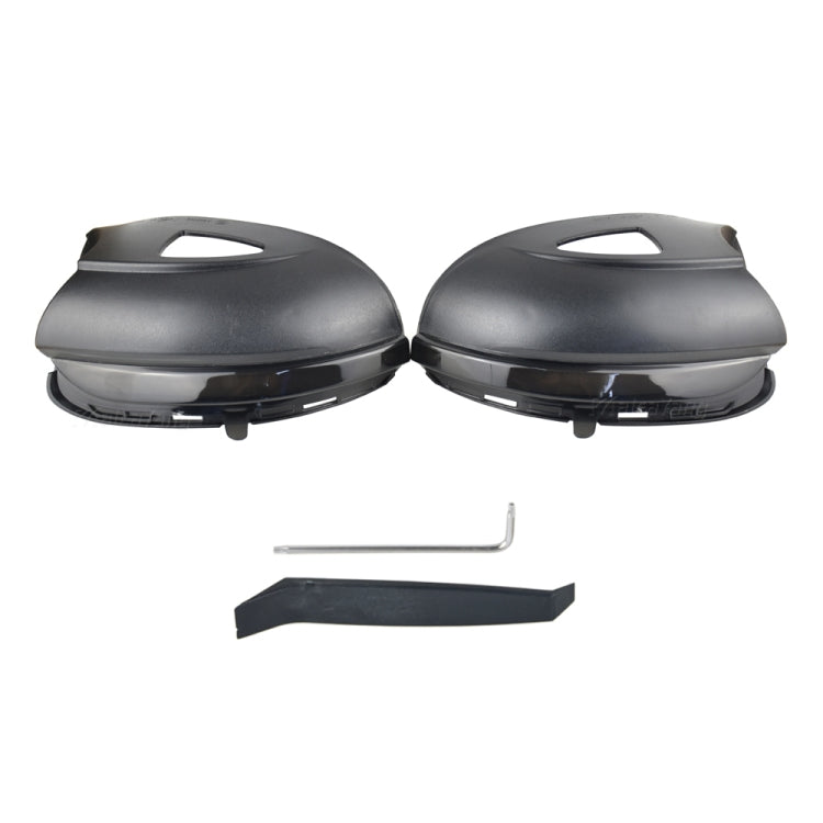 1 paio per Volkswagen Golf 6 MK6 Car Dynamic LED Indicatori di direzione Specchietto retrovisore Lampeggiatore Lampeggiatore d'acqua, con foro, For Volkswagen Golf 6 MK6, with Hole