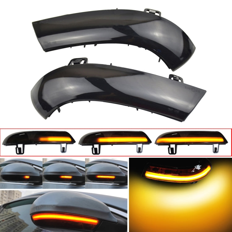 2 pz Per Volkswagen Golf 5 MK5 2003-2008 Auto Dinamica LED Indicatori di direzione Luce Specchietto retrovisore Lampeggiatore Acqua Lampeggiante, For Volkswagen Golf 5 MK5 2003-2008