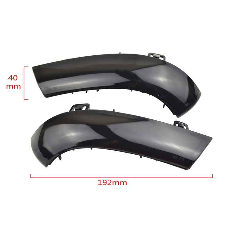 2 pz Per Volkswagen Golf 5 MK5 2003-2008 Auto Dinamica LED Indicatori di direzione Luce Specchietto retrovisore Lampeggiatore Acqua Lampeggiante, For Volkswagen Golf 5 MK5 2003-2008
