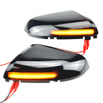 1 coppia Per Dodge Ram 1500 2009-2018 Auto Dinamica LED Indicatori di direzione Luce Specchietto retrovisore Lampeggiatore Acqua Lampeggiante, For Dodge Ram 1500 2009-2018
