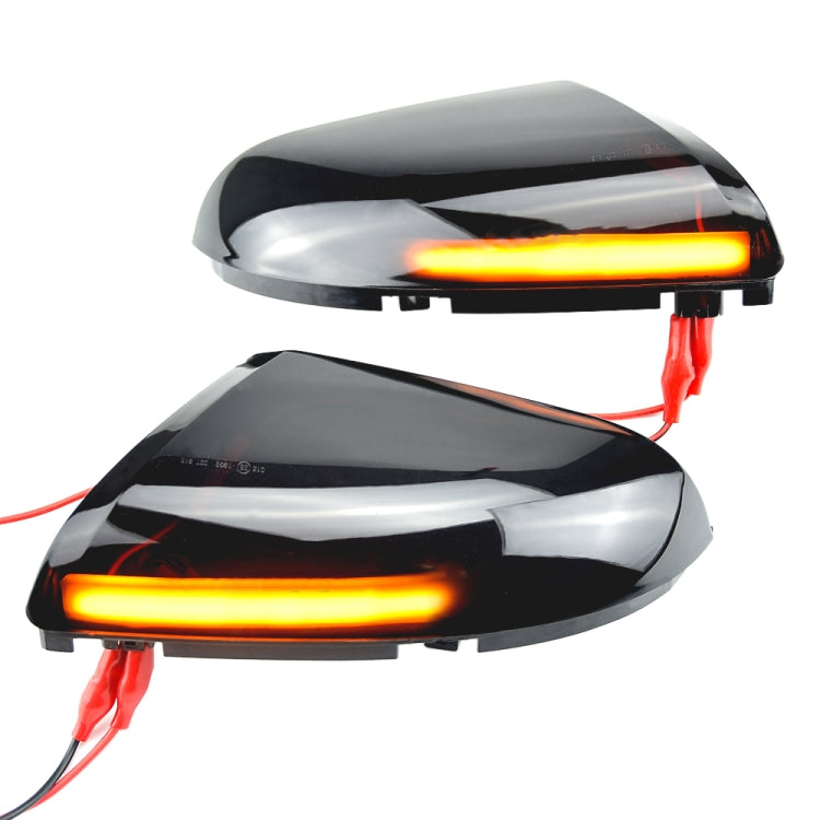 1 coppia Per Dodge Ram 1500 2009-2018 Auto Dinamica LED Indicatori di direzione Luce Specchietto retrovisore Lampeggiatore Acqua Lampeggiante, For Dodge Ram 1500 2009-2018