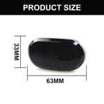 2 pezzi per Suzuki Jimny JB64W 2018/07- Luce laterale parafango LED dinamico per auto, For Suzuki Jimny JB64W 2018/07- (Transparent), For Suzuki Jimny JB64W 2018/07- (Transparent Black)