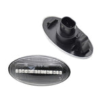 2 pezzi per Suzuki Grand Vitara JT 2005-2012 luce laterale parafango LED dinamico per auto, For Suzuki Grand Vitara JT 2005-2012 (Transparent), For Suzuki Grand Vitara JT 2005-2012 (Transparent Black)