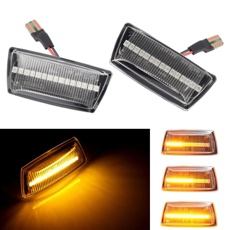 2 pz Per Chevrolet Cruze 2009-2014 Auto Dinamica LED Parafango Luce Laterale 1713423, For Chevrolet Cruze 2009-2014 (Transparent), For Chevrolet Cruze 2009-2014 (Transparent Black)