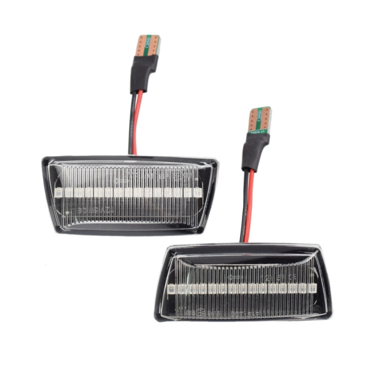 2 pz Per Chevrolet Cruze 2009-2014 Auto Dinamica LED Parafango Luce Laterale 1713423, For Chevrolet Cruze 2009-2014 (Transparent), For Chevrolet Cruze 2009-2014 (Transparent Black)