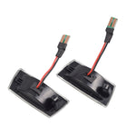 2 pz Per Chevrolet Cruze 2009-2014 Auto Dinamica LED Parafango Luce Laterale 1713423, For Chevrolet Cruze 2009-2014 (Transparent), For Chevrolet Cruze 2009-2014 (Transparent Black)